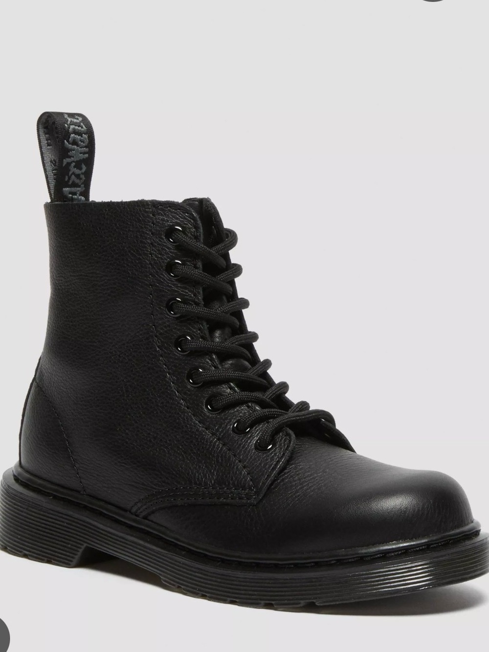 Dr. Martens 1460 Pascal Mono Black Leather Combat Boots US 10 BRAND NEW NO BOX